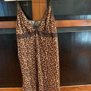 Eyeshadow Leopard Print Chemise - L